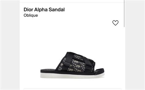 Dior alpha sandals dhgate